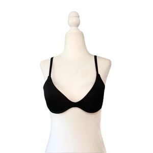 On Gossamer Padded Push Up Bra Black Size 34A